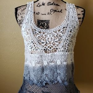 AE crochet tank top
